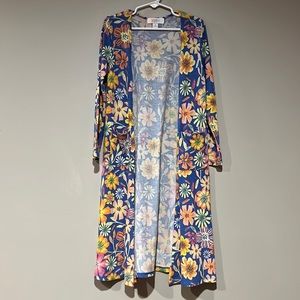 LuLaRoe Kids Sariah Cardigan Size 8